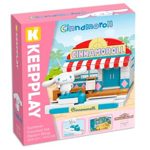 Hello Kitty PLayset 24cm Sanrio Street Cinnamoroll Tienda De Helados