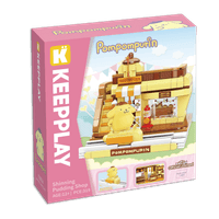 Hello Kitty Playset 24cm Sanrio Street Pompompurin Tienda De Pudines