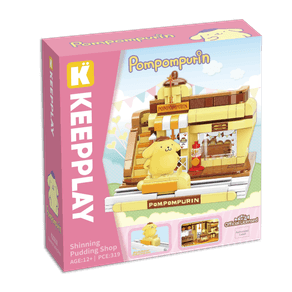 Hello Kitty Playset 24cm Sanrio Street Pompompurin Tienda De Pudines