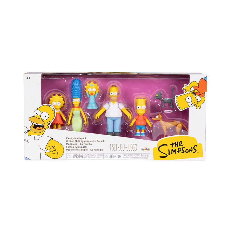 Los Simpsons Familia Multipack 6 cm
