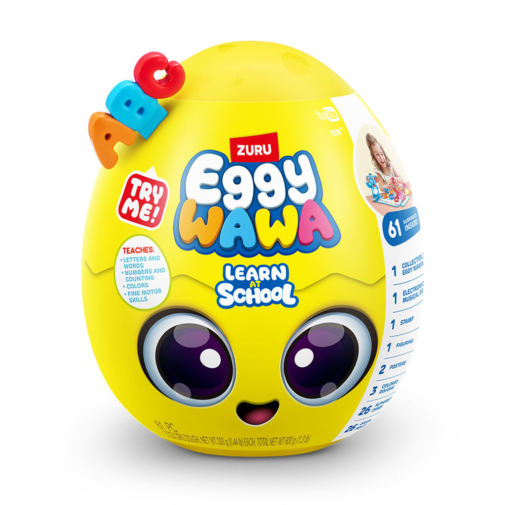 Eggy Wawa Huevo Sorpresa 25cm Learn at School