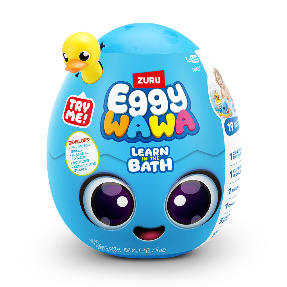 Eggy Wawa Huevo Sorpresa 25cm Learn in the Bath