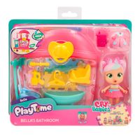 Cry Babies Playtime Playset El baño de Bella