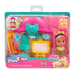 Cry Babies Playtime Playset La Sala de Juego de Maddy