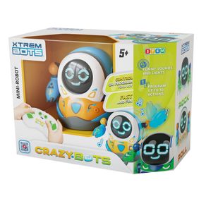 Xtrem Bots Robot Radio Control 21cm Crazy Bots Roll