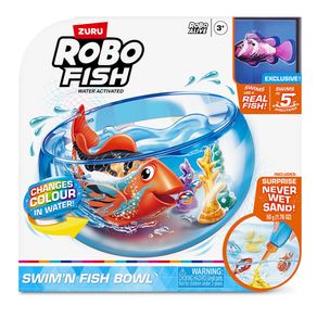 Robo Alive Pecera con Pez 25cm Robo Fish