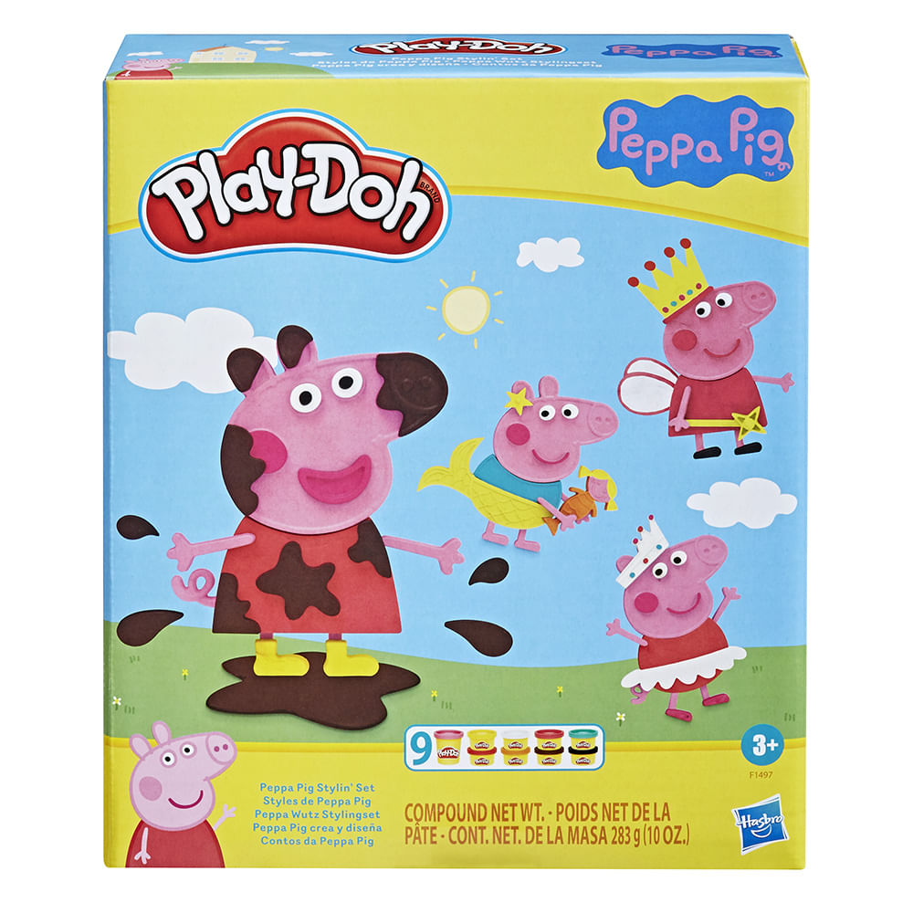 Hasbro PlayDoh Juego Crea y Diseña Peppa Pig