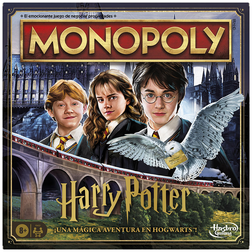 Hasbro Family Monopoly Juego Harry Potter
