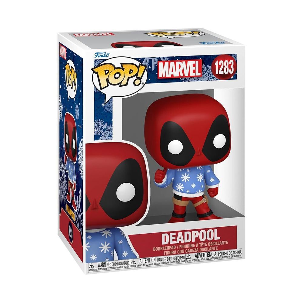 Figura Funko Pop 10cm Marvel Deadpool En Pijama