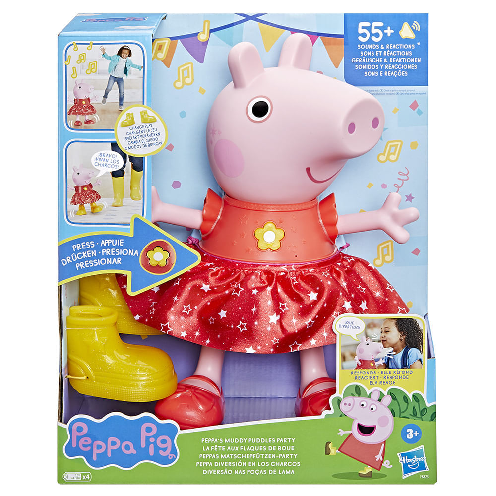 Hasbro Peppa Pig Figura 30cm Figura Baila Y Canta