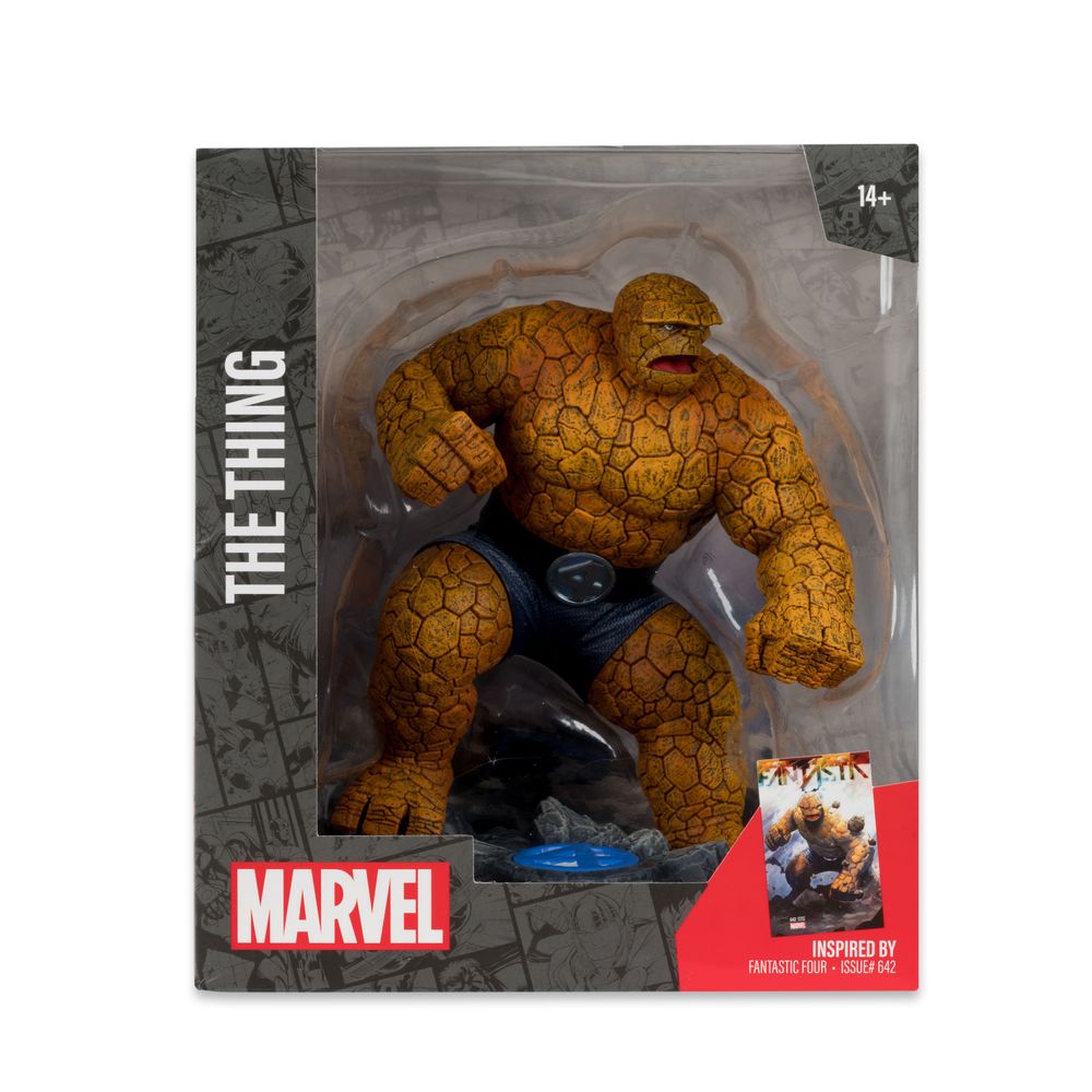 Figura Mc Farlane Marvel La Mole 4 Fantasticos 1 10TH Coleccionable Con Escenario