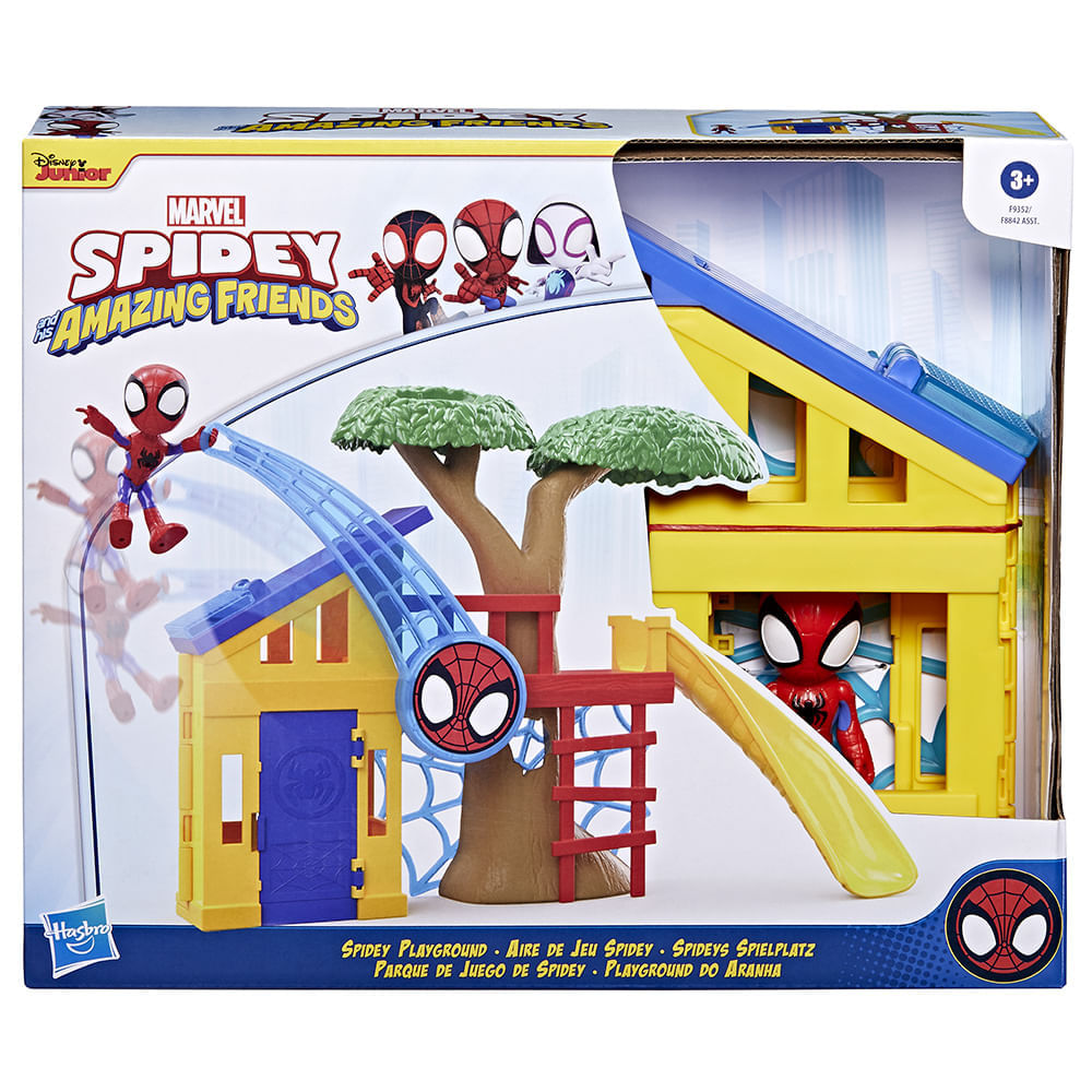 Hasbro Marvel Spidey Playset Base y Torres