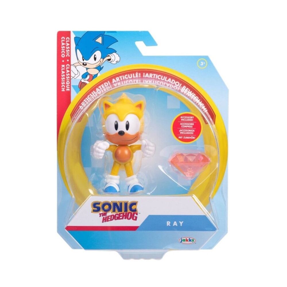 Figura Sonic Articulada 10 Cm