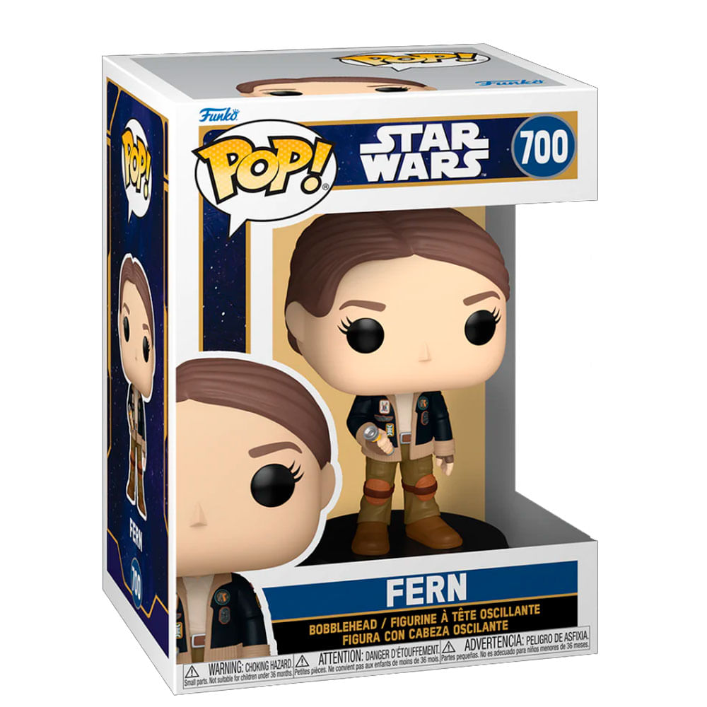 Funko Pop Figura 10cm Star Wars Skeleton Crew Fern #700