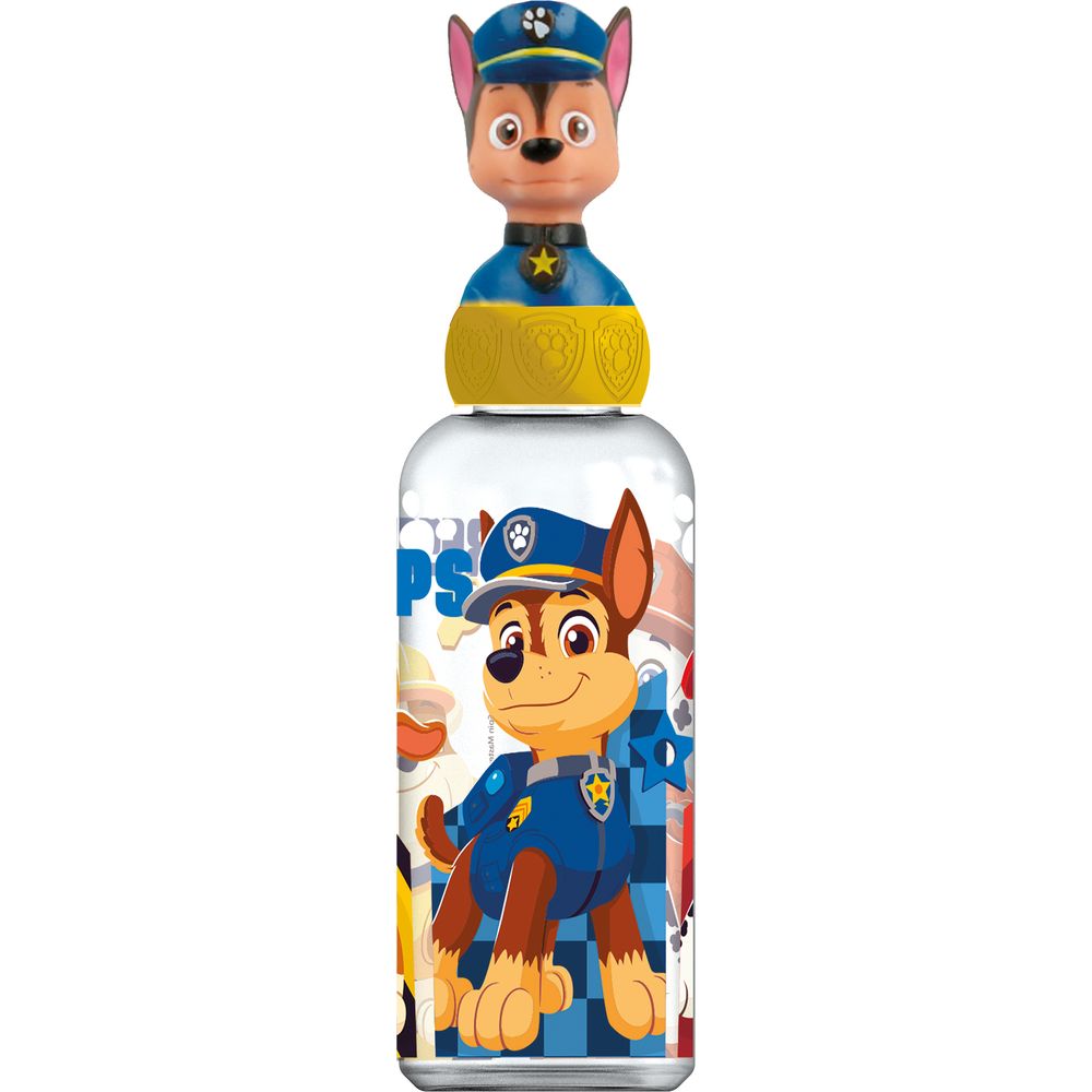 Botella 560ml Figura 3D Paw Patrol Chase
