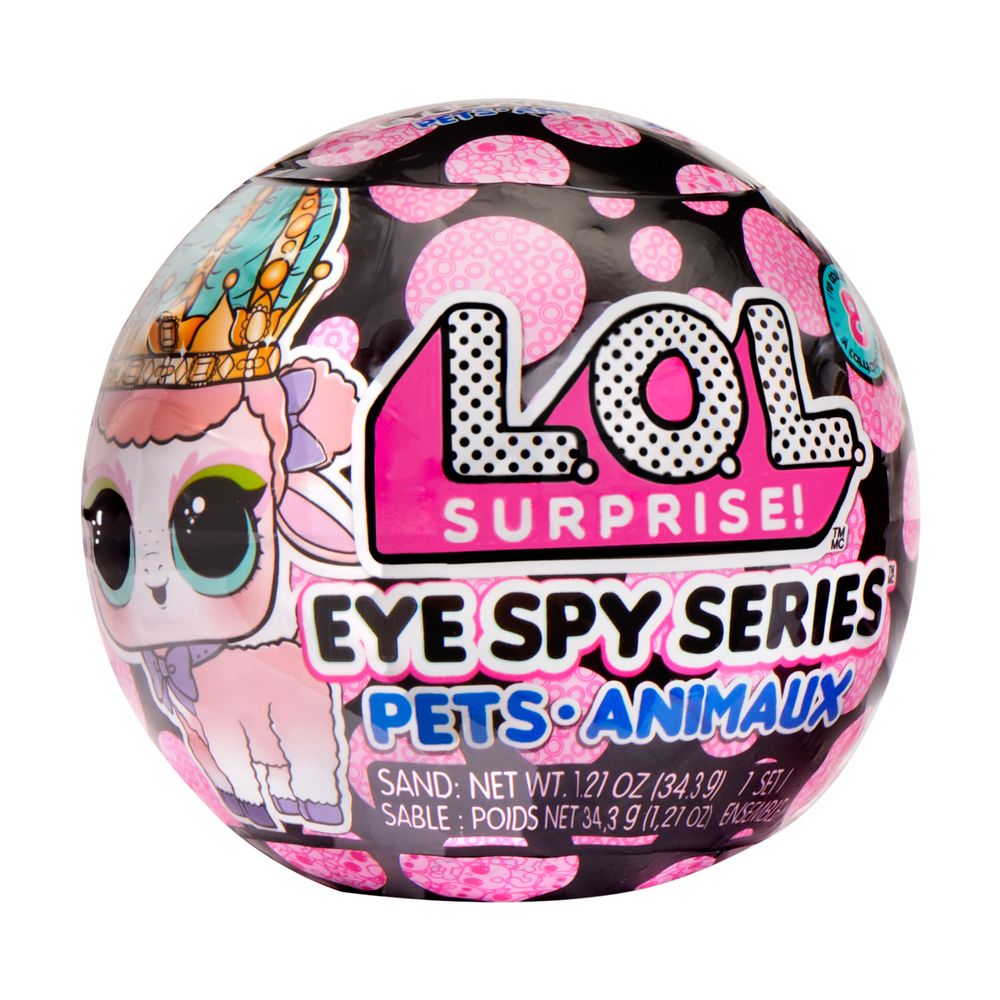 LOL Surprise Spy Series 08cm Cambia De Color Pets Sorpresa
