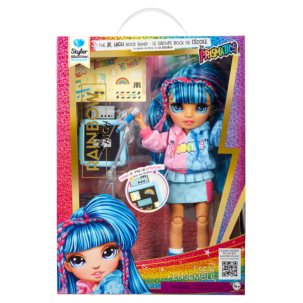 Muñeca Rainbow High 25cm Junior Rock Band