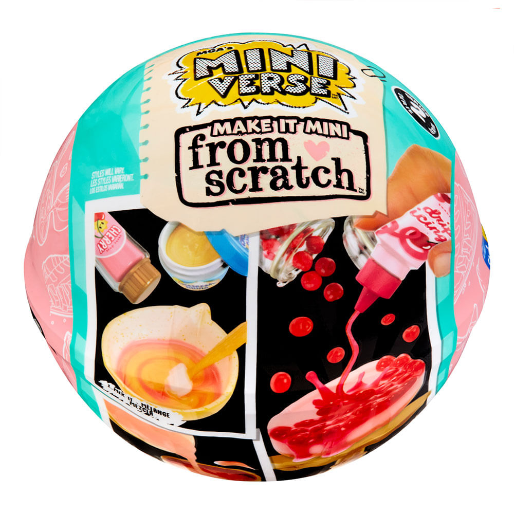 Playset Miniverse 08cm Make It Mini Food Serie 2 Pasteleria