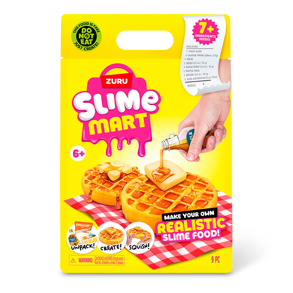Slime Mart Zuru Bolsa De Compras Crea Tu Waffle
