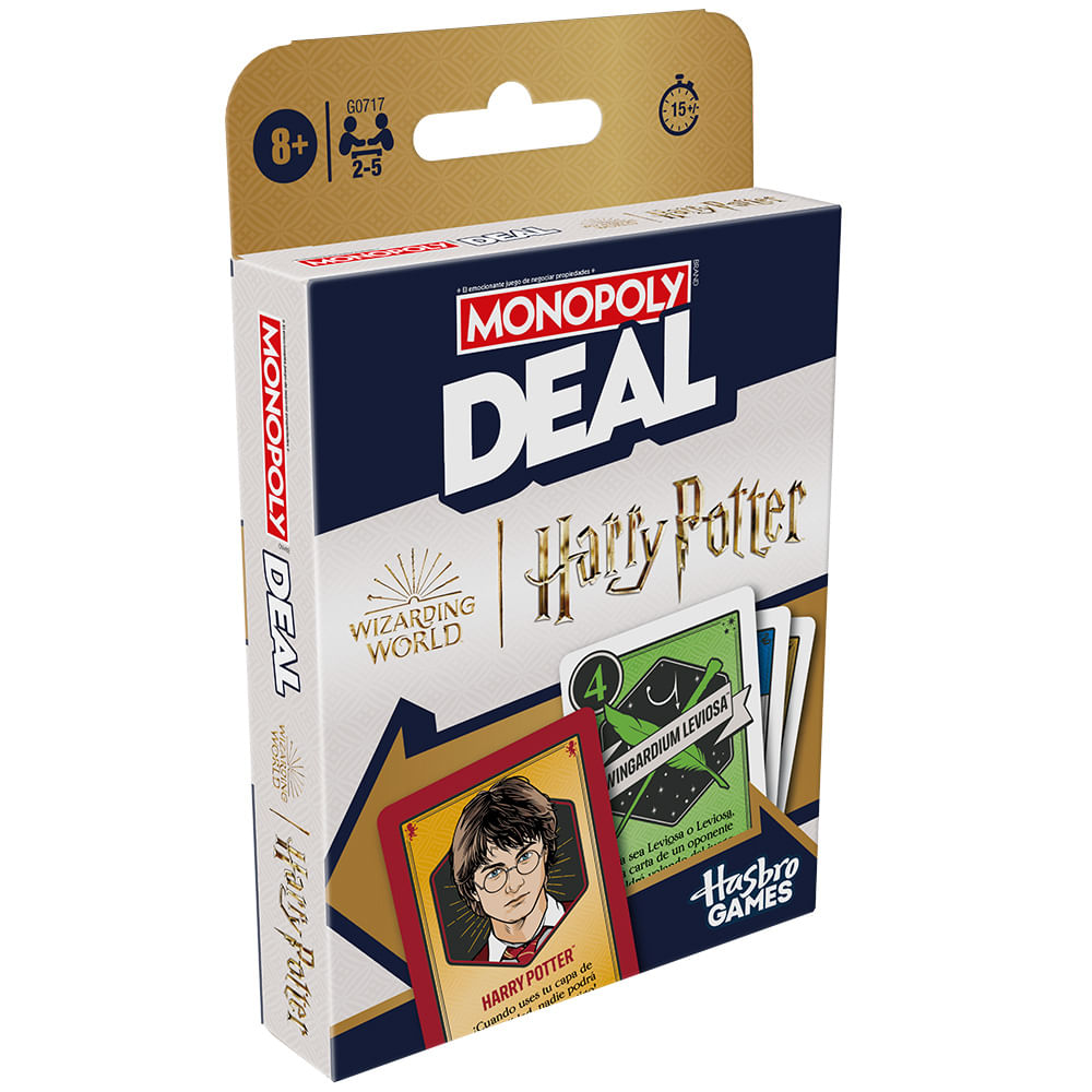 Hasbro Family Juego Monopoly Cartas Harry Potter