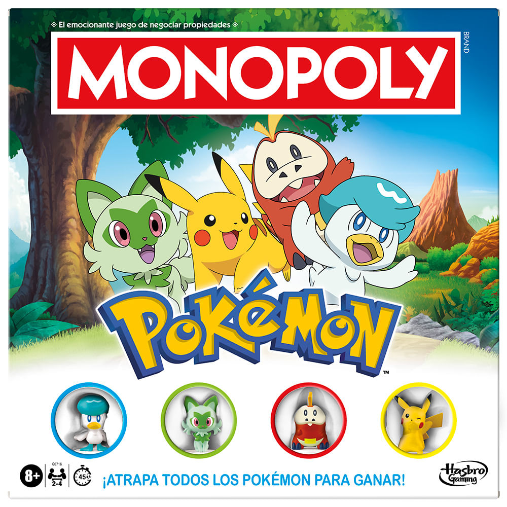 Hasbro Family Juego Monopoly Pokemon