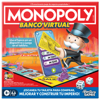 Hasbro Family Monopoly Juego Banca Virtual