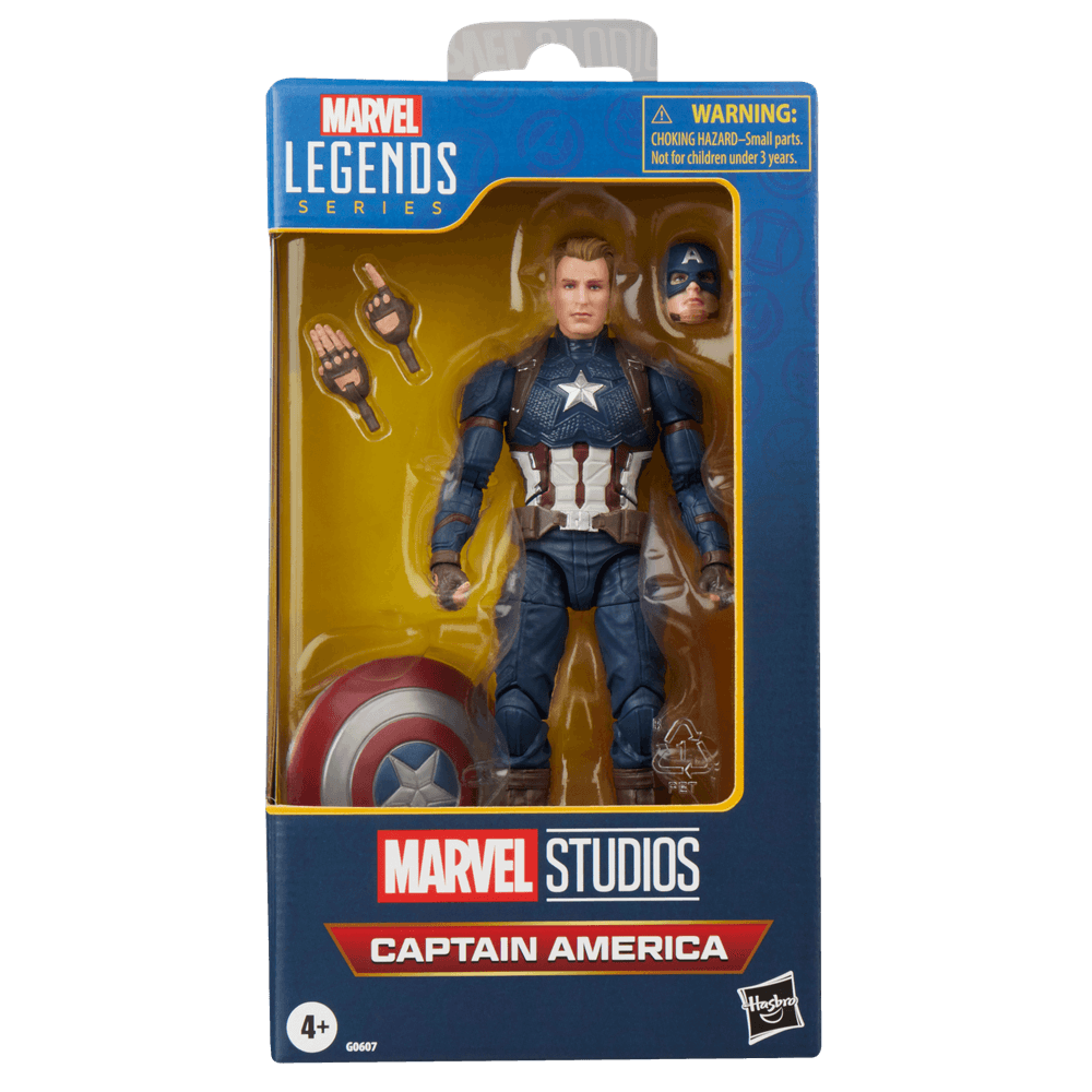 Hasbro Figura Capitan America 16cm Articulado Legend
