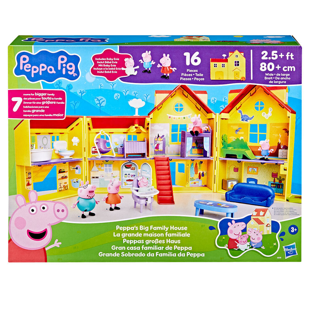 Hasbro Peppa Pig Playset Casa De Familia Grande