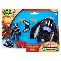 Hasbro Figura Iron Man Friends 07cm Articulado Vehiculo Marvel