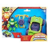 Hasbro Figura Iron Man Friends 07cm Articulado Vehiculo Marvel