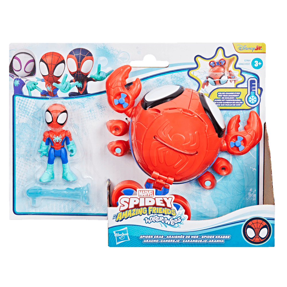 Hasbro Figura Spidey 07cm Articulado Con Vehiculo Marvel
