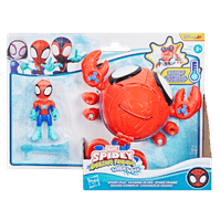 Hasbro Figura Spidey 07cm Articulado Con Vehiculo Marvel