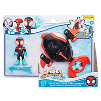 Hasbro Figura Spidey 07cm Articulado Con Vehiculo Marvel