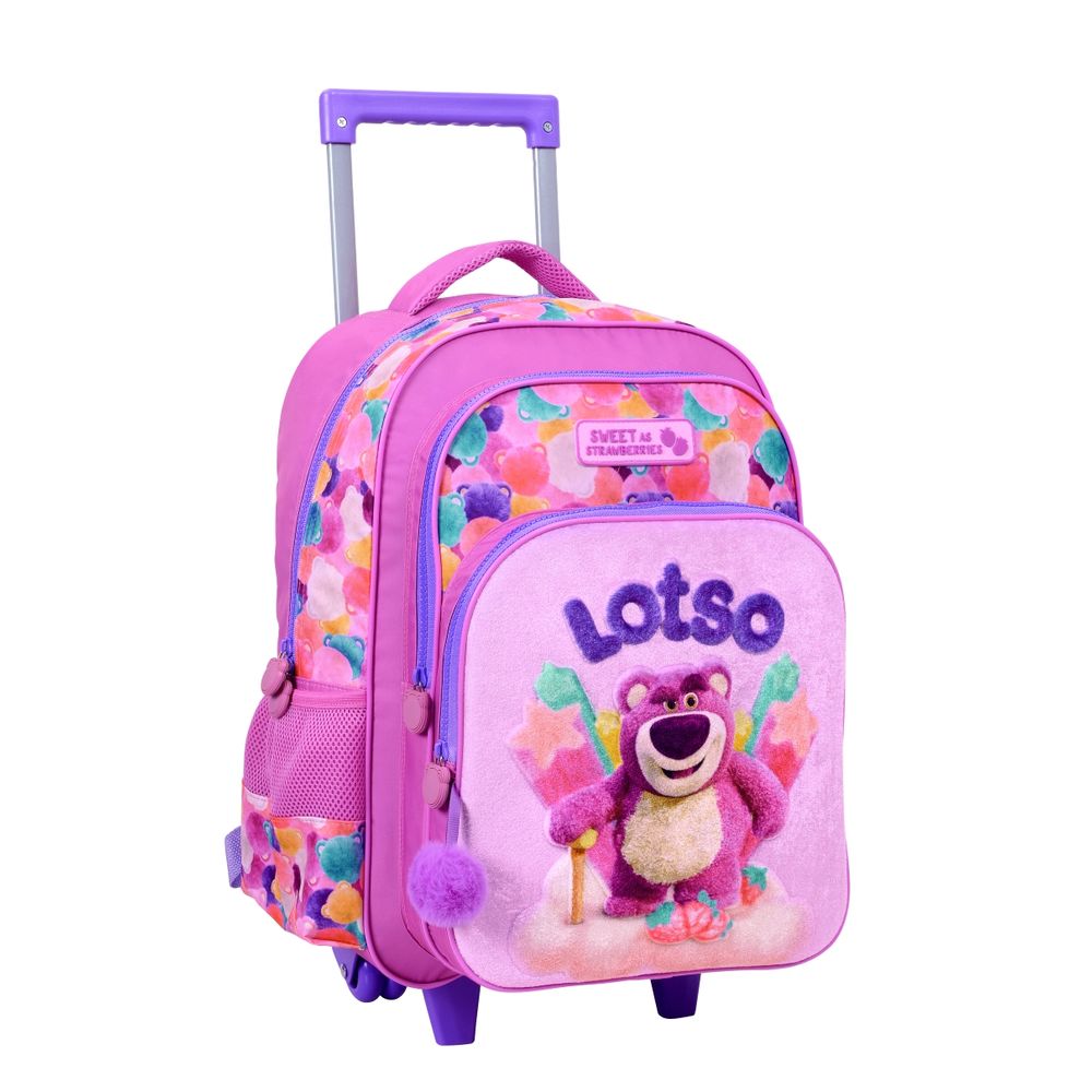 Lotso Fluffy Mochila 17 Carro Especial Con Aroma