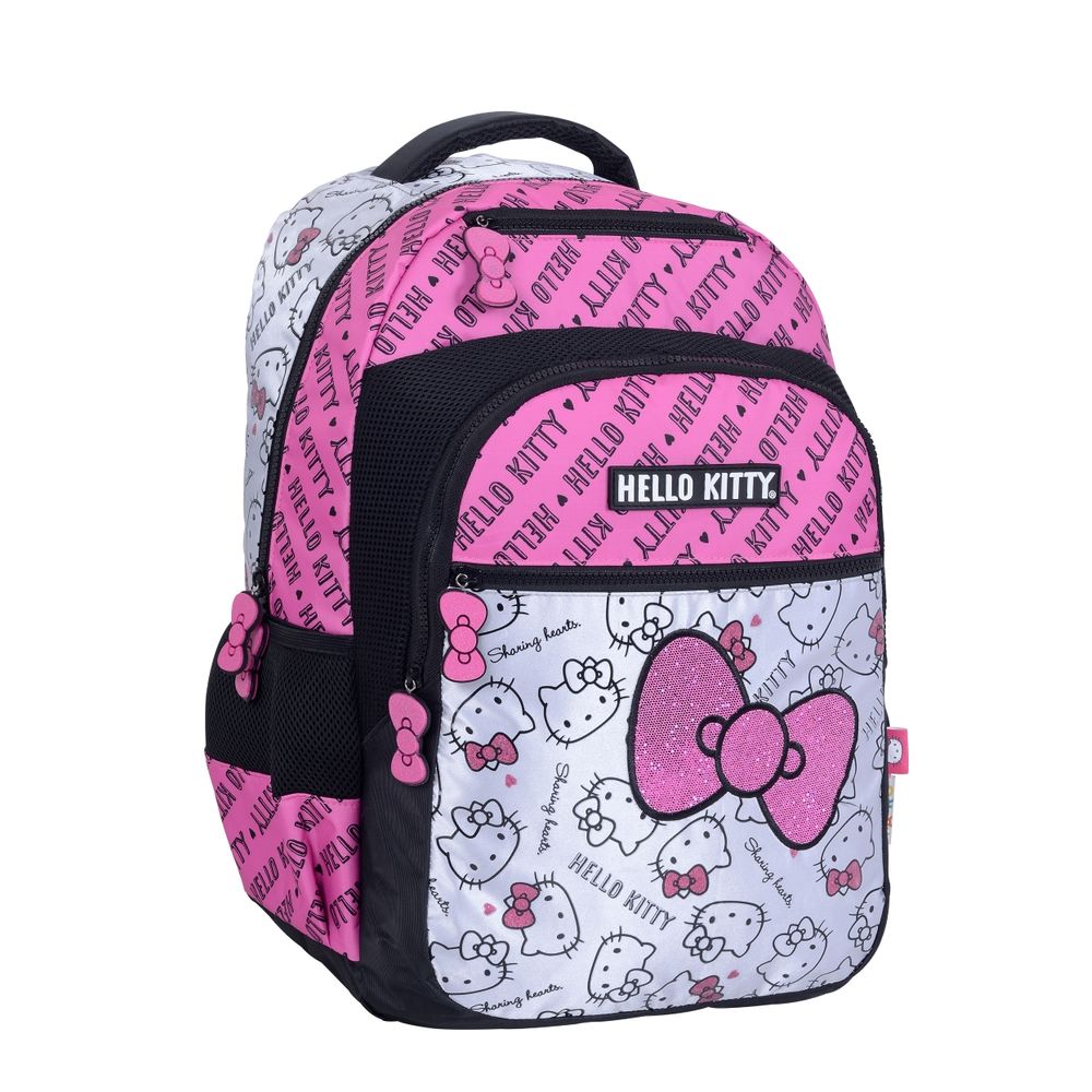 Hello Kitty Moño Mochila 18 Espalda