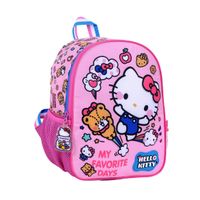 Mochila Hello Kitty Dias Favoritos 12 Espalda