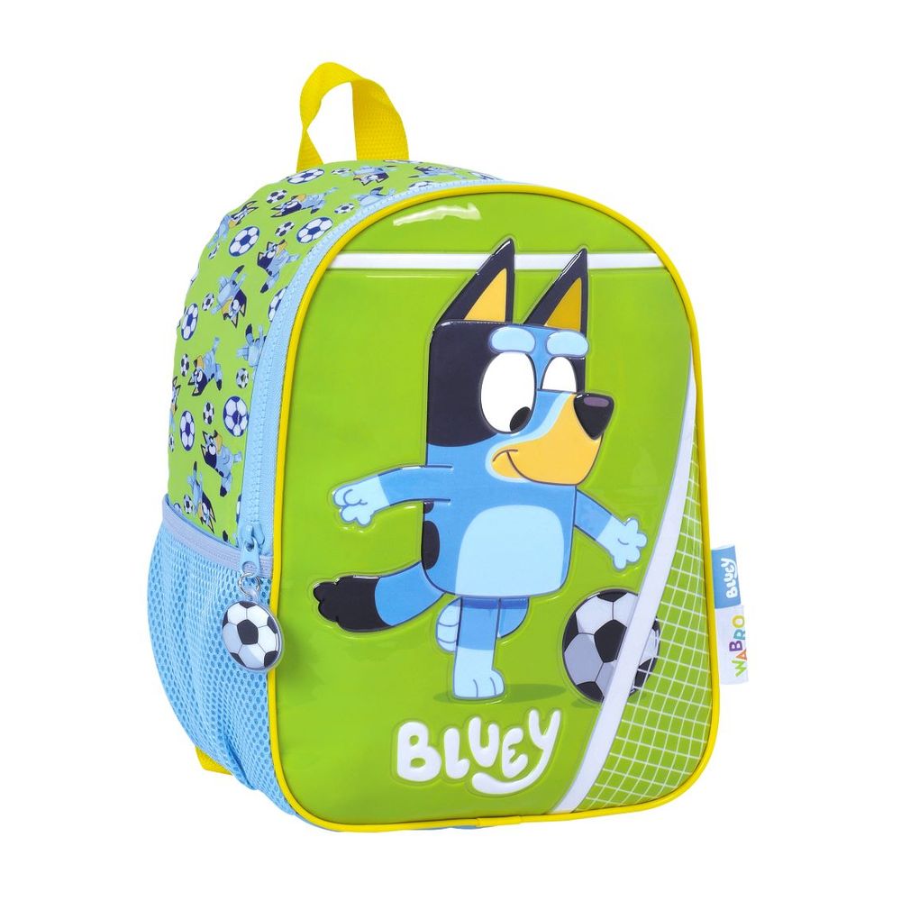 Mochila Bluey Futbolista 12 Espalda