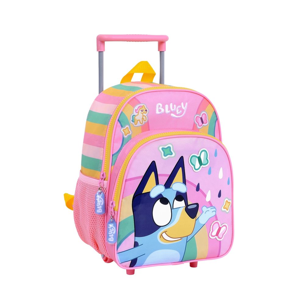 Mochila Bluey Arcoiris 12 Carro