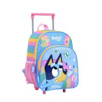 Mochila Bluey Arcoiris 12 Carro