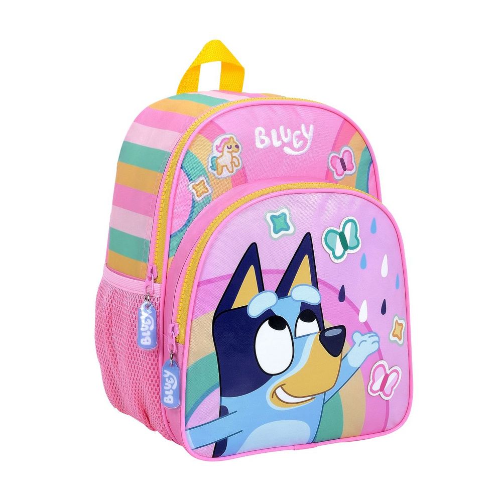 Mochila Bluey Arcoiris 12 Espalda