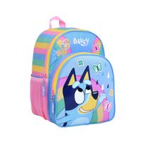 Mochila Bluey Arcoiris 12 Espalda