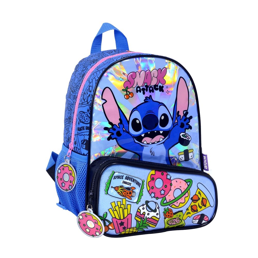 Mochila Stitch Snacks 12 Espalda