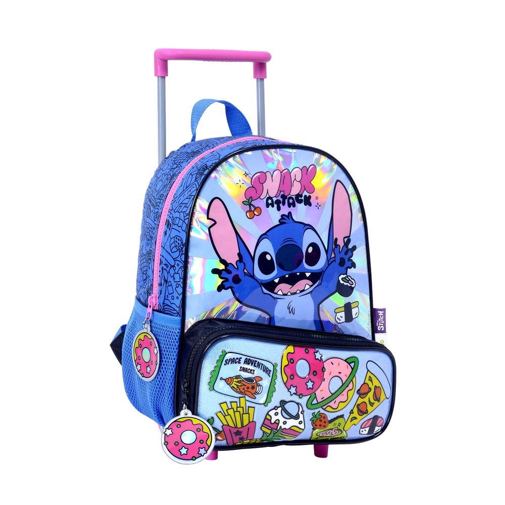 Mochila Stitch Snacks 12 Carro
