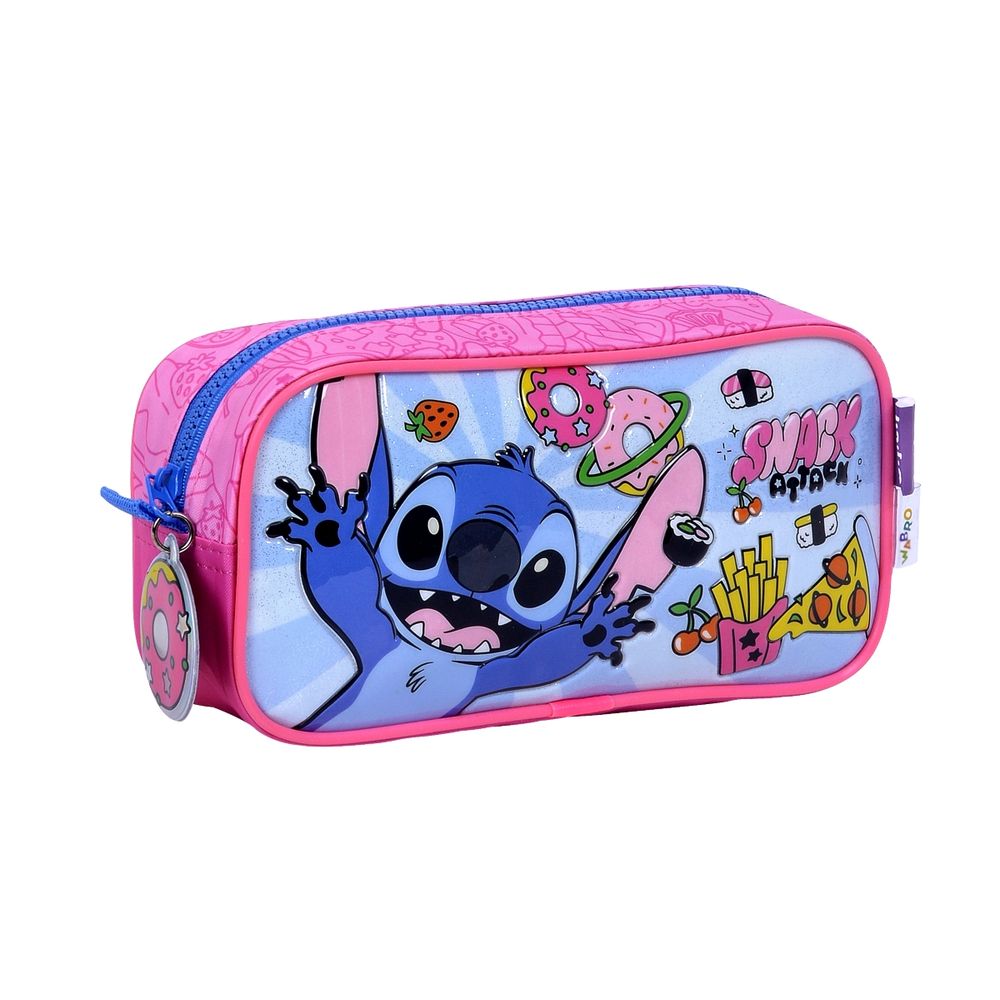 Cartuchera Stitch Snacks Simple