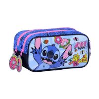 Cartuchera Stitch Snacks Doble