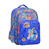 Mochila 17 Stitch Disco Espalda