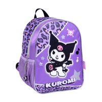 Mochila Kuromi Rock 12 Espalda