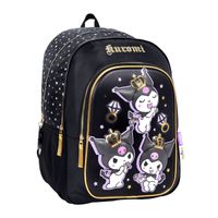 Mochila Kuromi Diamantes 17 Espalda