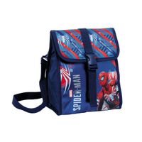 Lunchera Spiderman Black Red