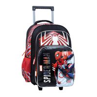 Mochila Spiderman Black Red 18 Carro